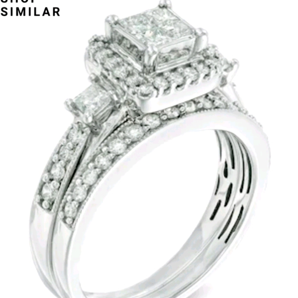 Zales wedding band set